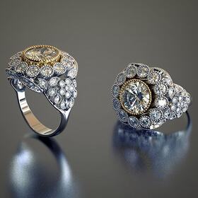 Flower rings