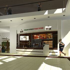 Italian street food store 
