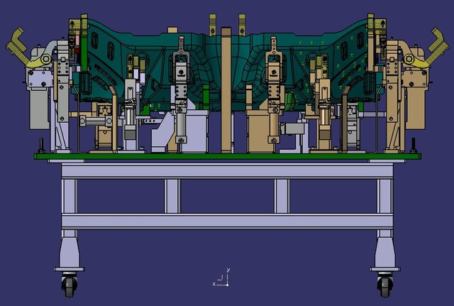 I offer automotive BIW fixture & tooling design with CATIA V5 and FIDES