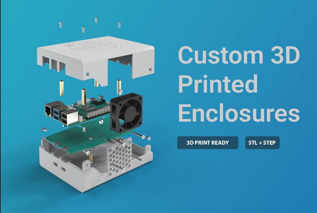 I will design PCB enclosures or product casing for 3D printing