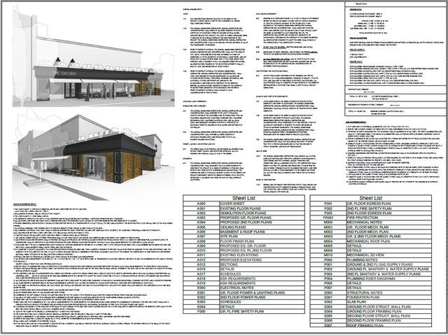 I offer restaurant architectural & MEP design & renovation services