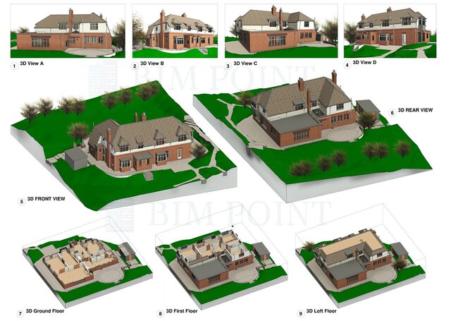 I will provide CAD, PDF to Revit BIM modeling services