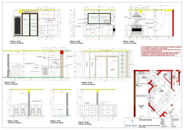 I offer architectural services for building designs and layouts