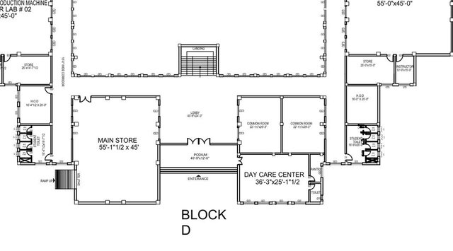 I offer AutoCAD 2D drafting for simple plans & redraws