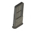 Digital sign display casing