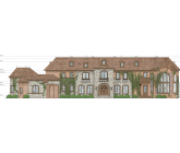 Front elevation exterior design